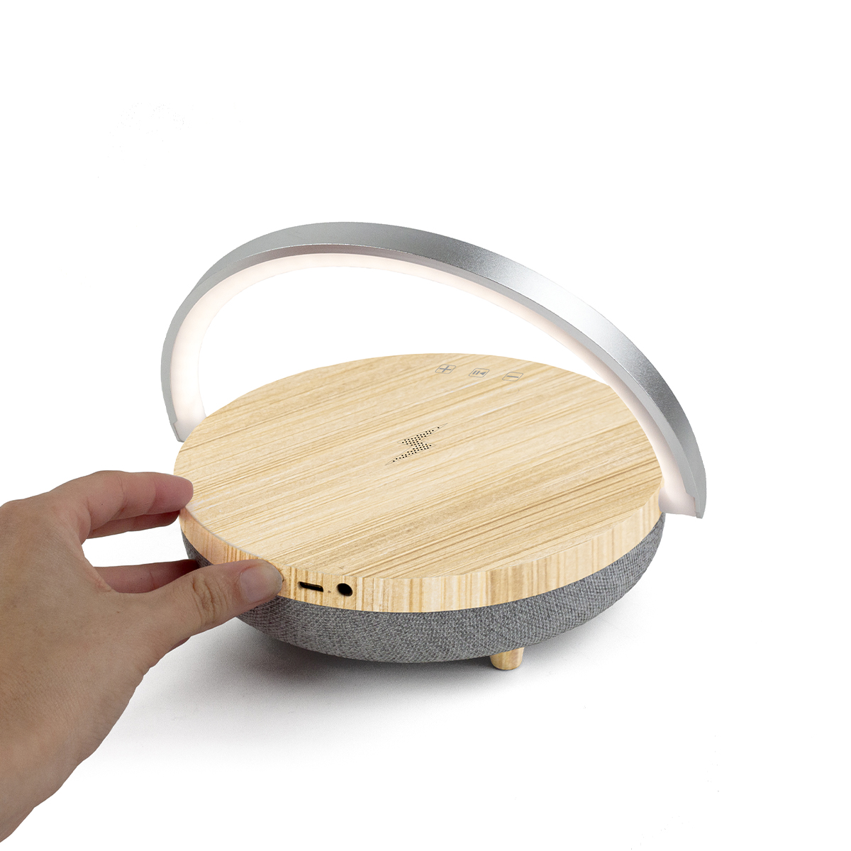 Prixton Bluetooth reproduktor s osvetlením (nabíjacia základňa - LED lampa)
