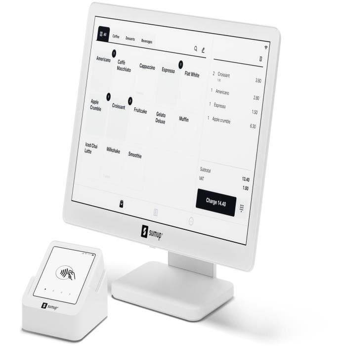 Système de Caisse Lite et terminal Solo - SUMUP - POS Lite + Solo card reader