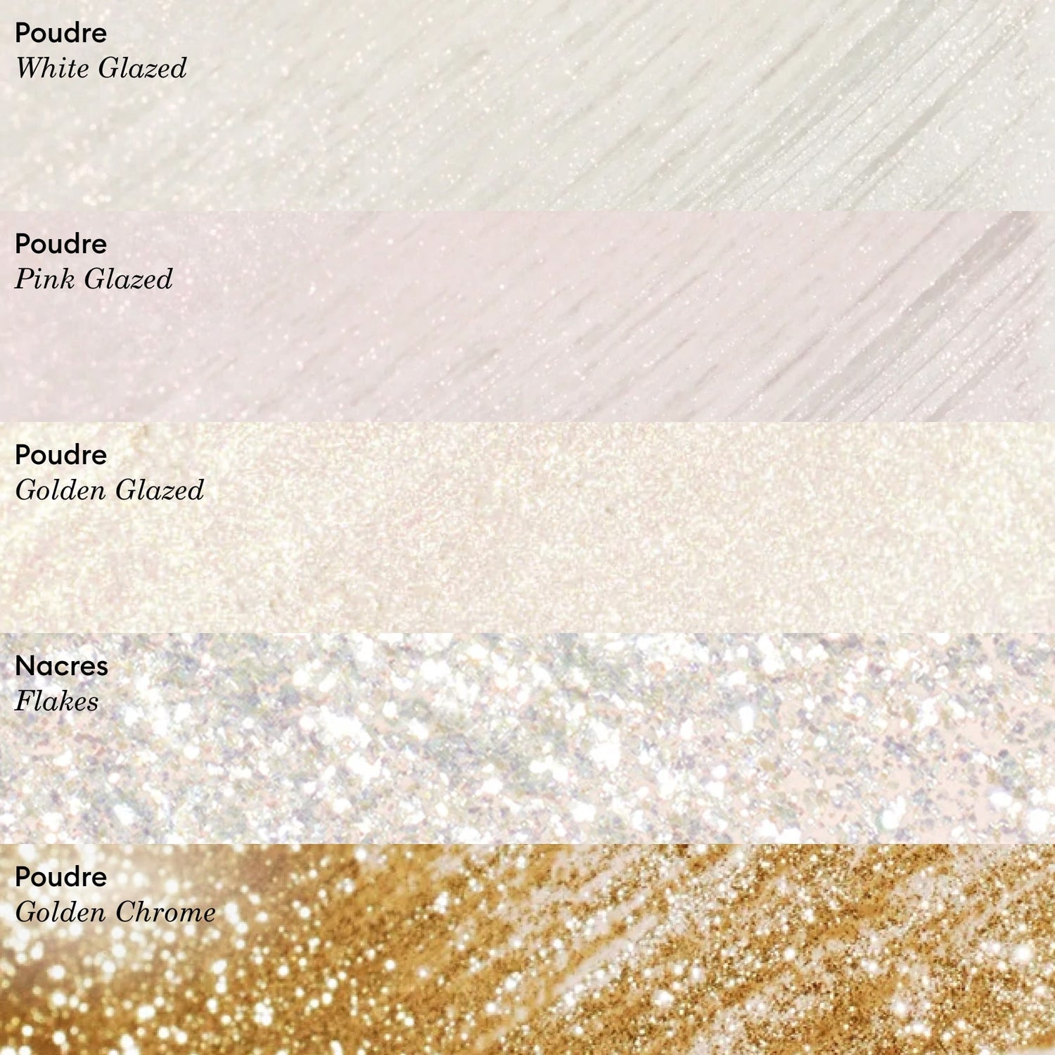 Poudre Golden Glazed Effect