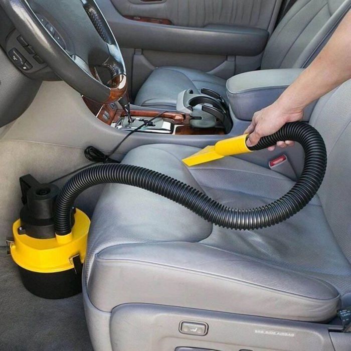 Aspiradora para coche, aspiradora multifuncional para coche, aspiradora portátil para sólidos y líquidos, accesorios universales para coche, PZCC