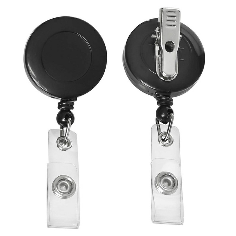 Retractable Name Badge Reel With  Rotation Alligator Clip