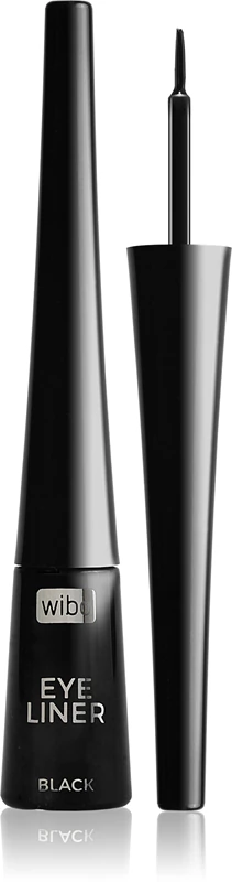 Delineador líquido preto Wibo Eye Liner