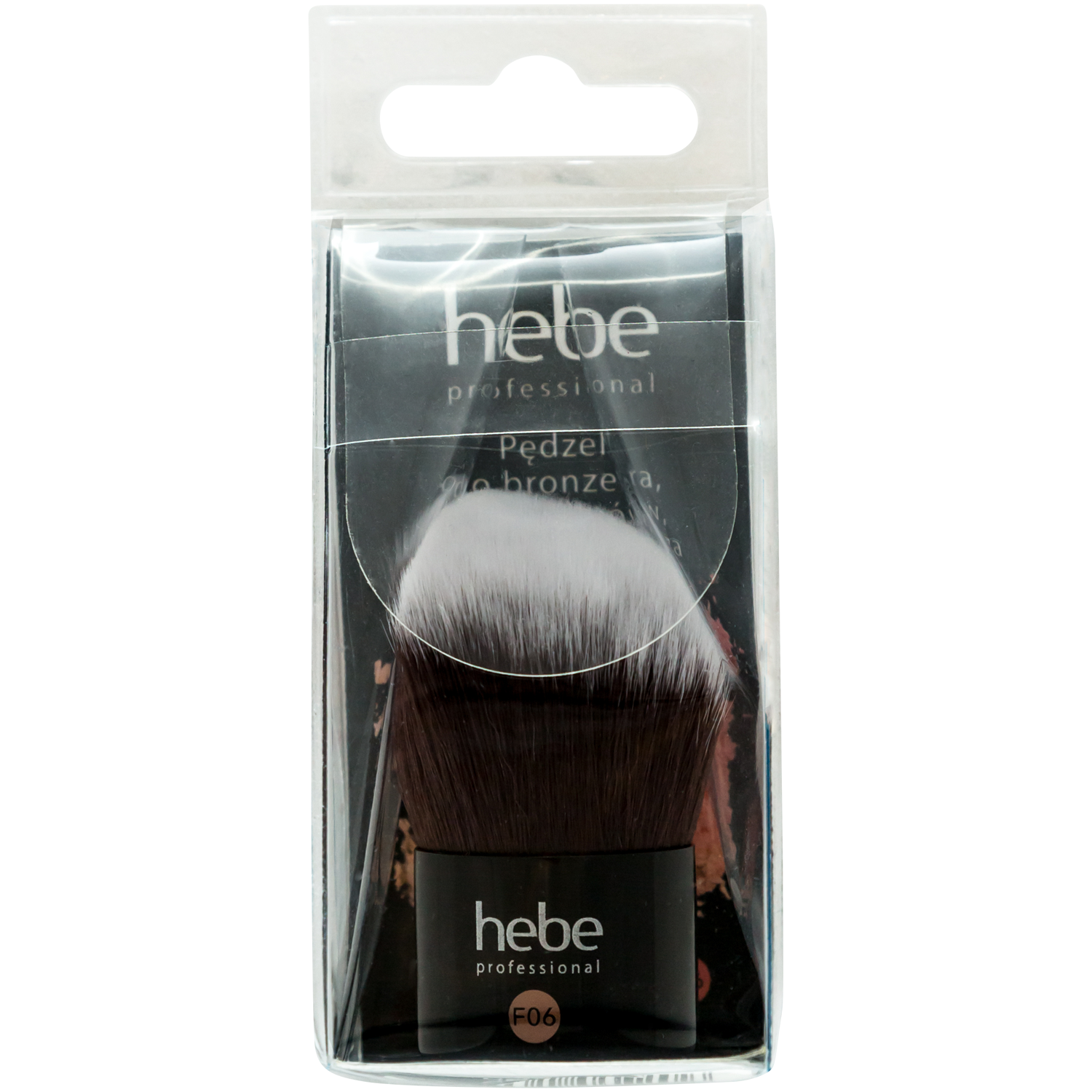 Hebe Professional Bronzerių ir Žymėtuvų šepetėlis F06 1 vnt.