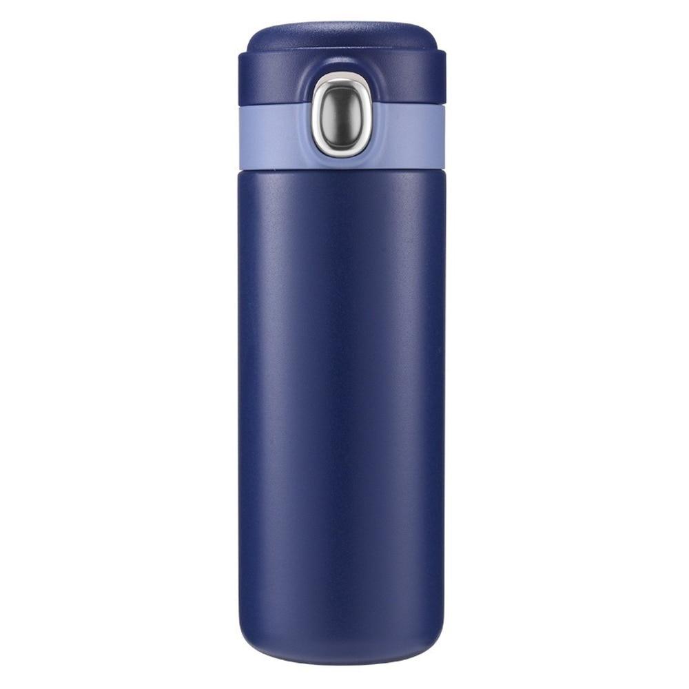 Nueva botella de acero inoxidable aislada con cierre de seguridad para vasos, regalo de Navidad, vaso con logotipo personalizado, venta al por mayor, vaso recto