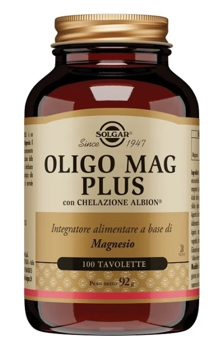 Solgar Oligo Mag Plus 100 tabletten magnesiumsupplement
