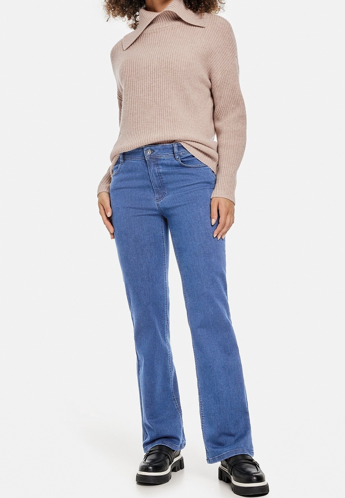 Jeans Taifun Bootcut - denim blu