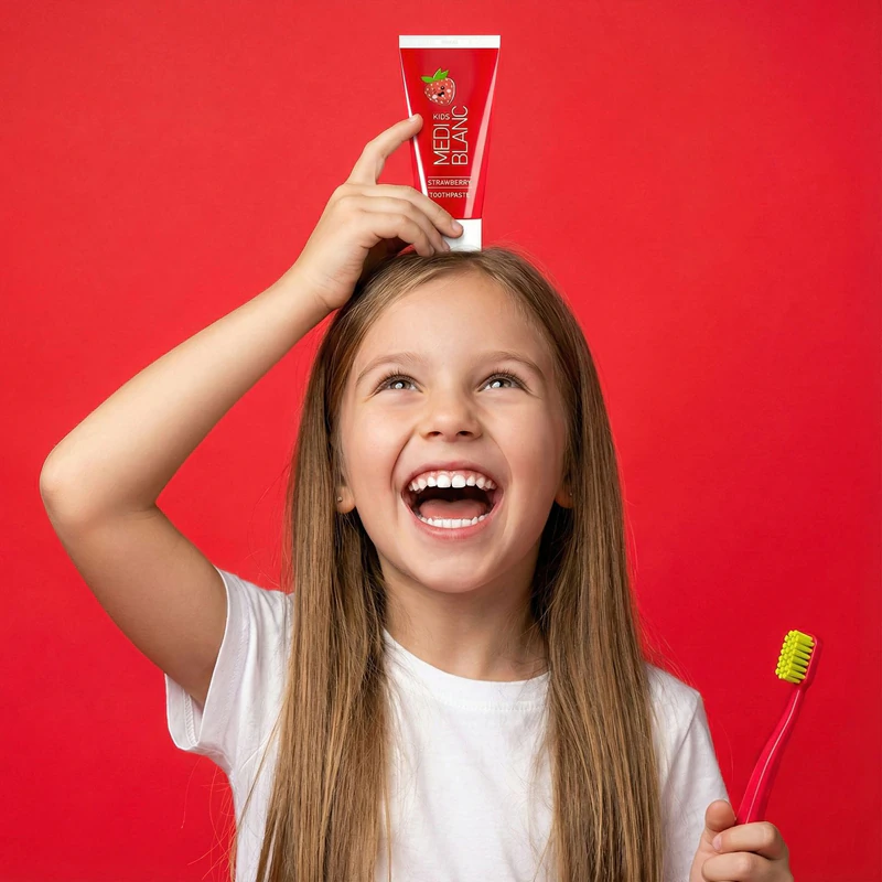 Pasta de dentes MEDIBLANC KIDS para crianças