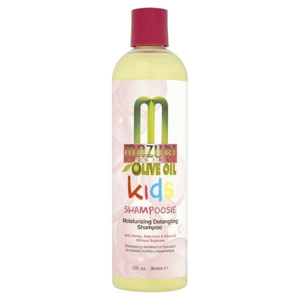 Champú hidratante desenredante con aceite de oliva para niños Mazuri