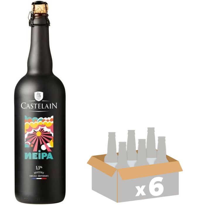 Bière NEIPA - Castelain - 5.50% Vol. - 75cl x6