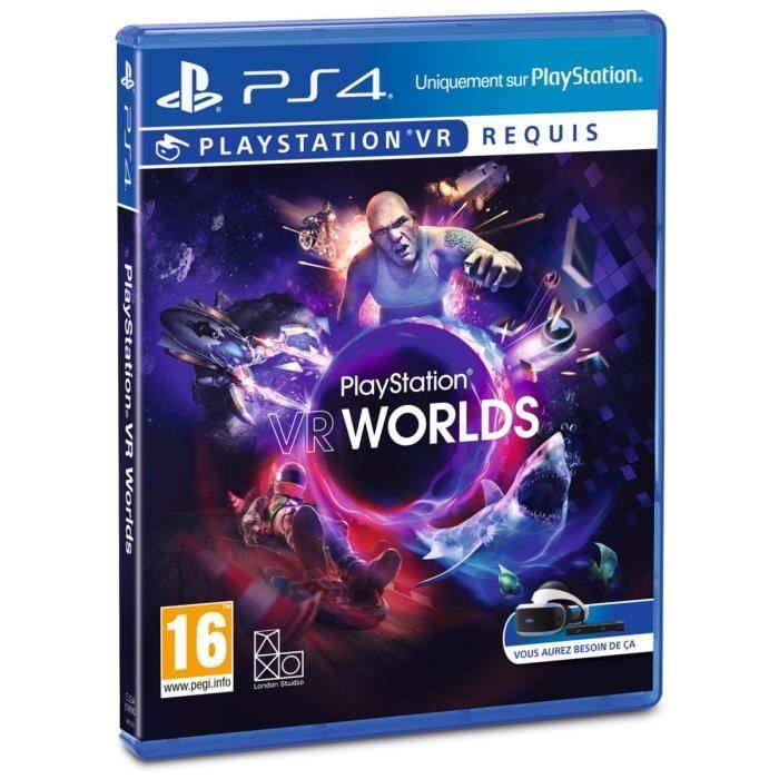 StarterPack PSVR : Casque PSVR + PlayStation Camera V2 + VR Worlds - PlayStation Officiel