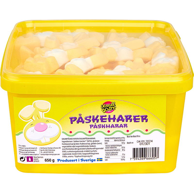 KnallGoodt påskhareskum 650 g