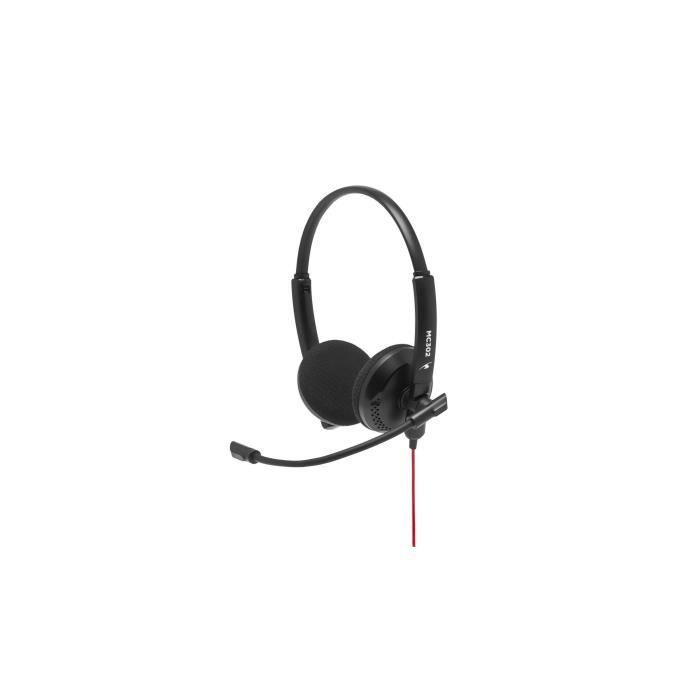 Casque-Micro - BLUESTORK - MC302 - Windows, Mac, Smartphone, Tablet, Console ( PS4, Switch, XBOX) - Telelavoro Home Office