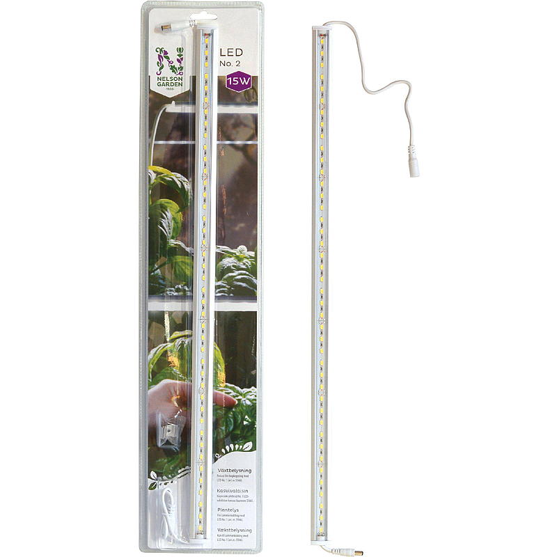 Nelson haveplantelampe 60 cm LED-stribe 15 W, uden adapter