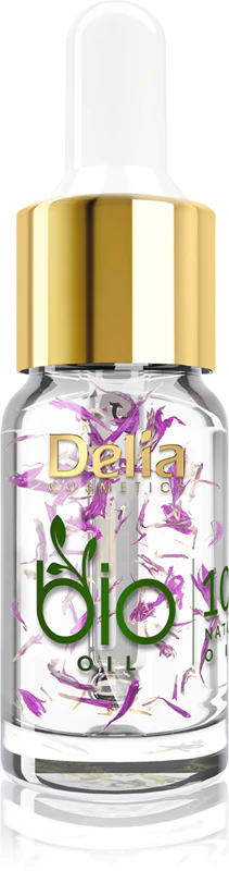 Óleo fortalecedor Bio Strengthening da Delia Cosmetics para unhas e cutículas.