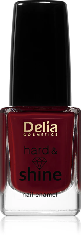 Esmalte fortalecedor Hard & Shine da Delia Cosmetics