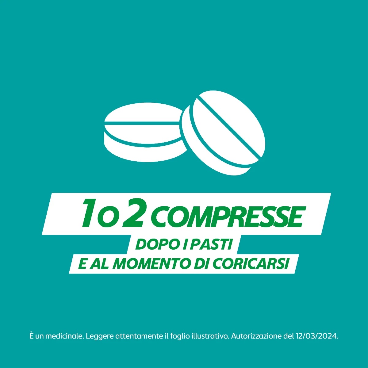 Gaviscon 500 + 267 mg sabor menta 24 comprimidos mastigáveis Alívio dos sintomas de azia