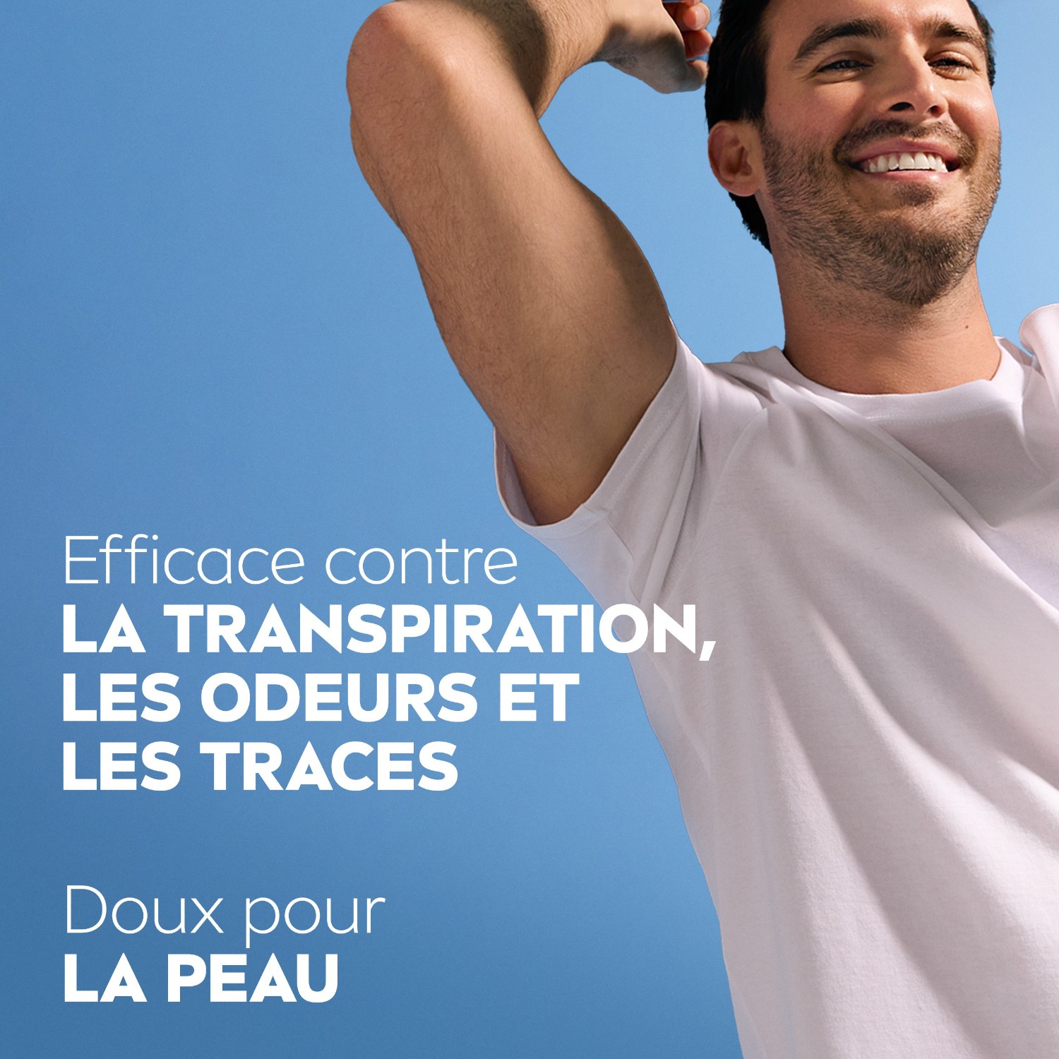 NIVEA Déodorant Spray homme Anti-transpirant anti-trace jaune et blanche 48H