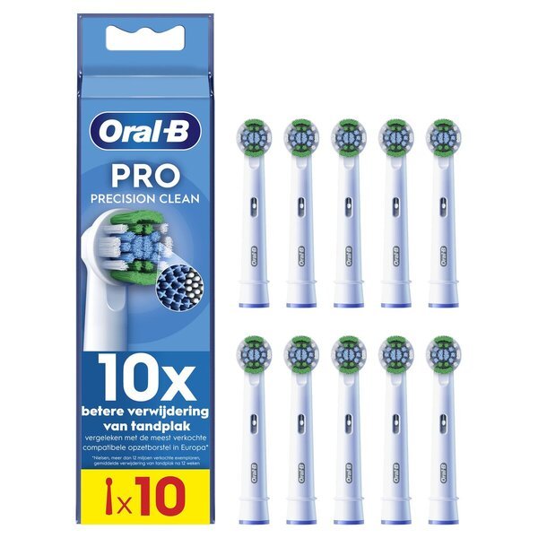 „Oral-B Pro Precision Clean“ dantų šepetėliai, 10 vnt.