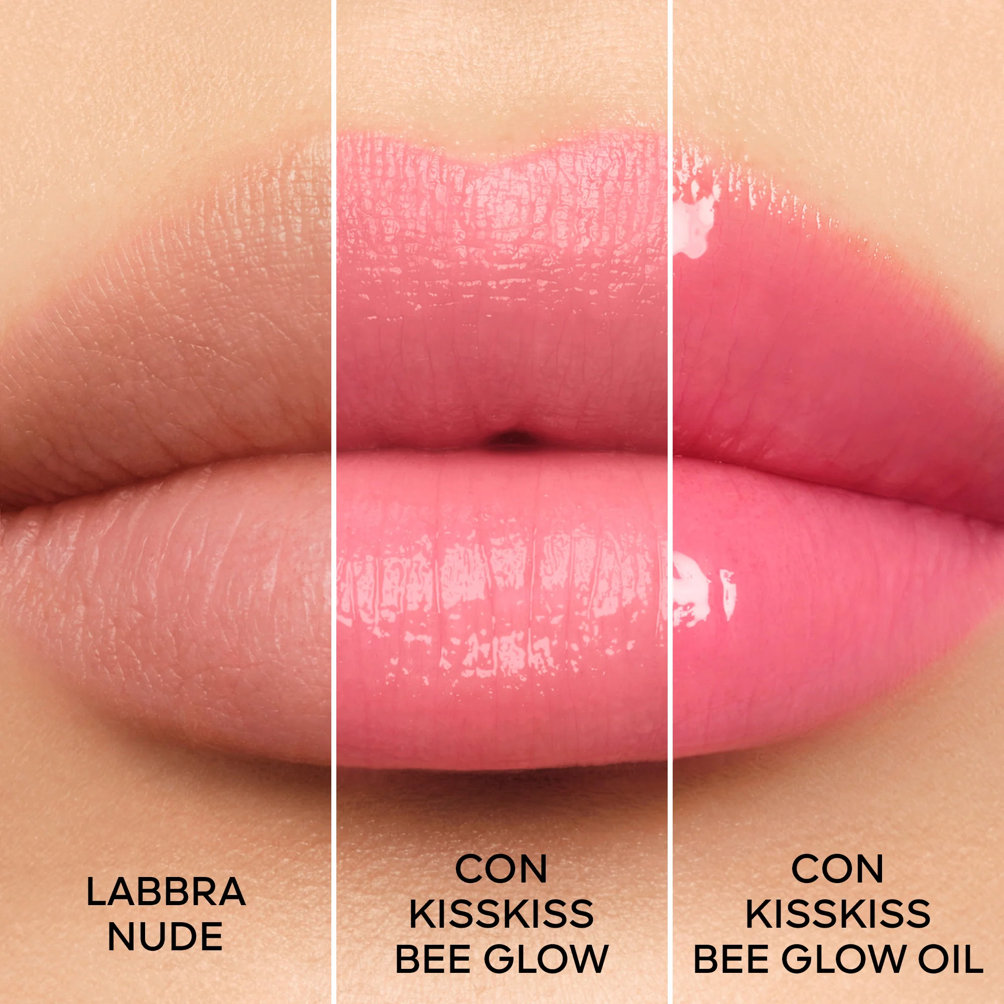 Labbra KissKiss Bee Glow - Balsamo Labbra, Rossetto