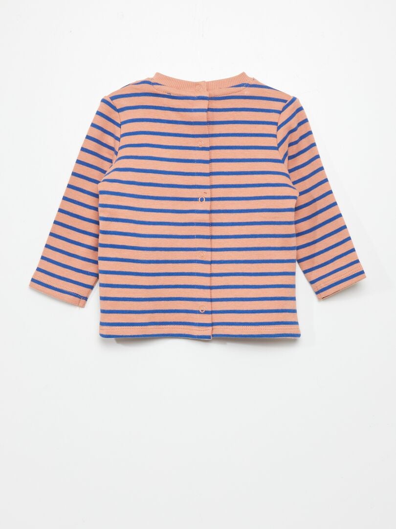 T-shirt met lange mouwen - BLAUW