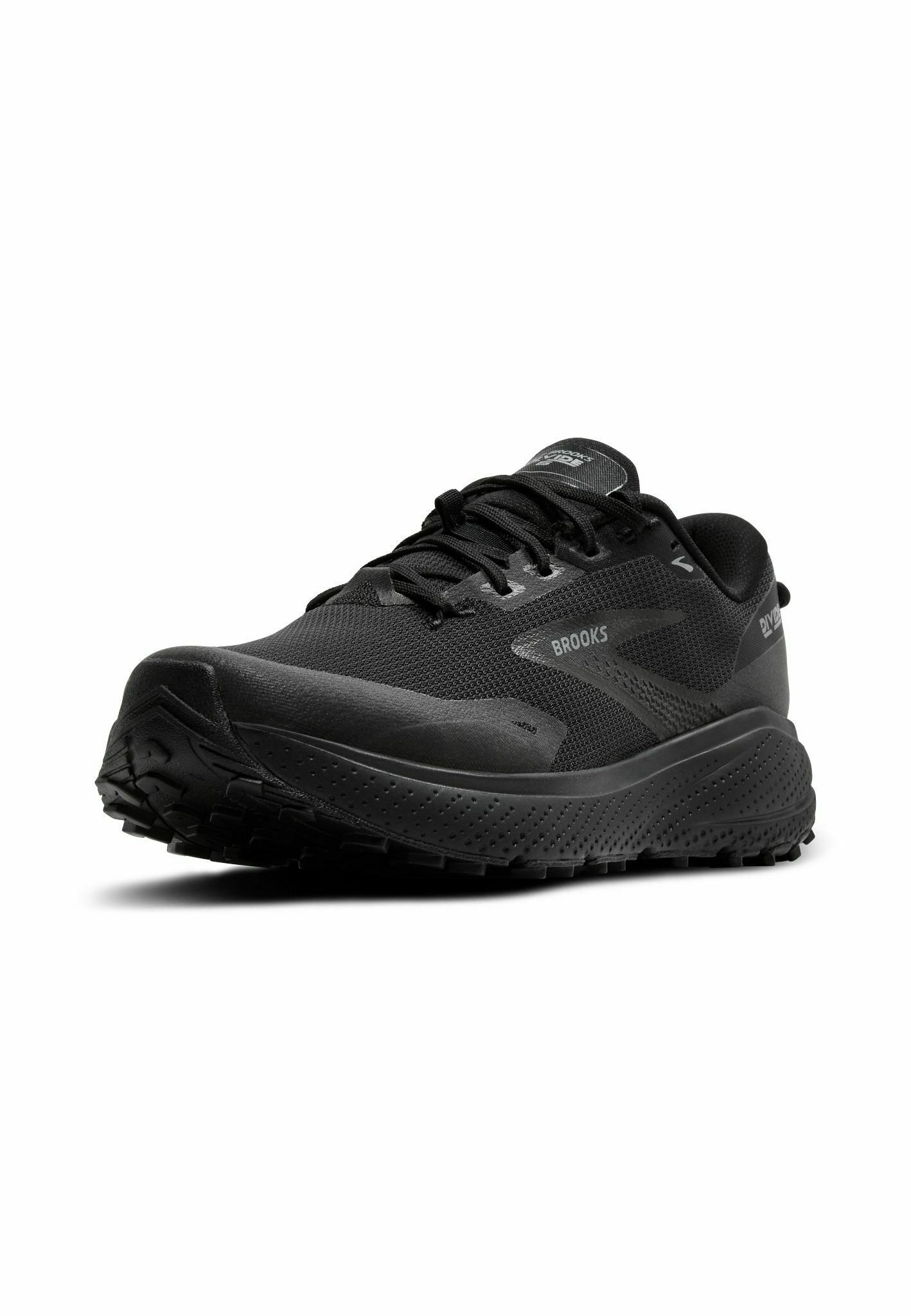 Brooks DIVIDE 6 - Trailrunningschoenen - zwart zwart ebbenhout