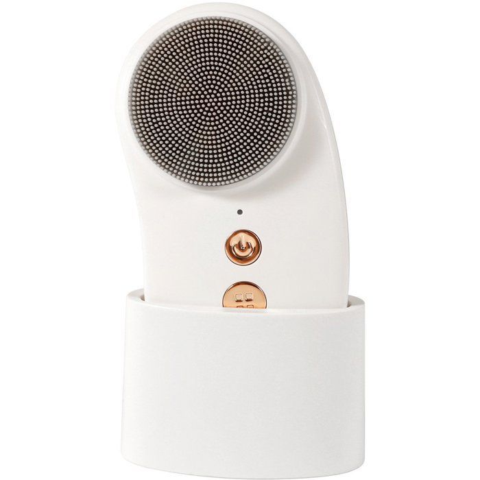 Cepillo limpiador facial eléctrico - Eliminación ultrasónica de puntos negros y masaje con calor - Dispositivo de belleza