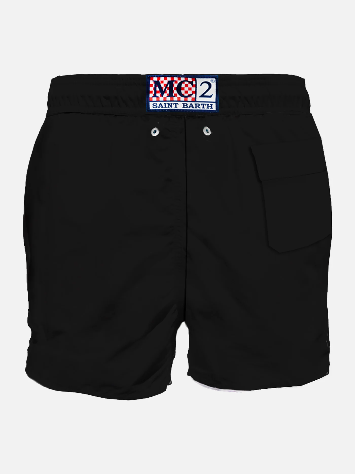 Costume da bagno nero da uomo con patch Milan | MILAN EDIZIONE SPECIAL