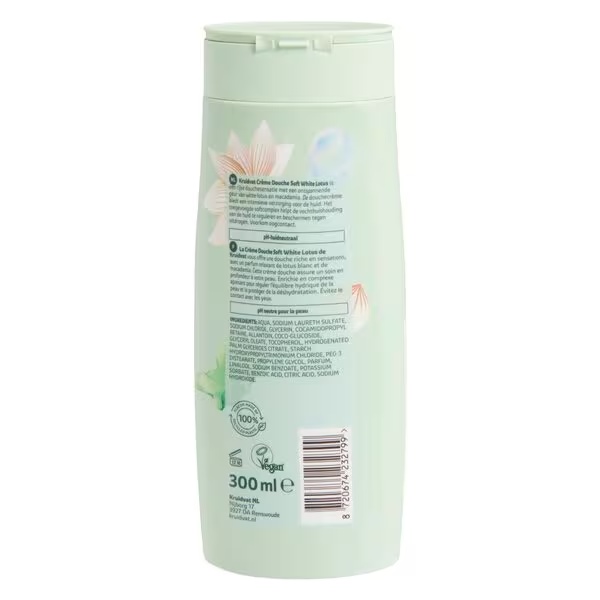 Kruidvat Soft White Lotus & Macadamia Cream Gel za tuširanje 300ml - Normalna koža