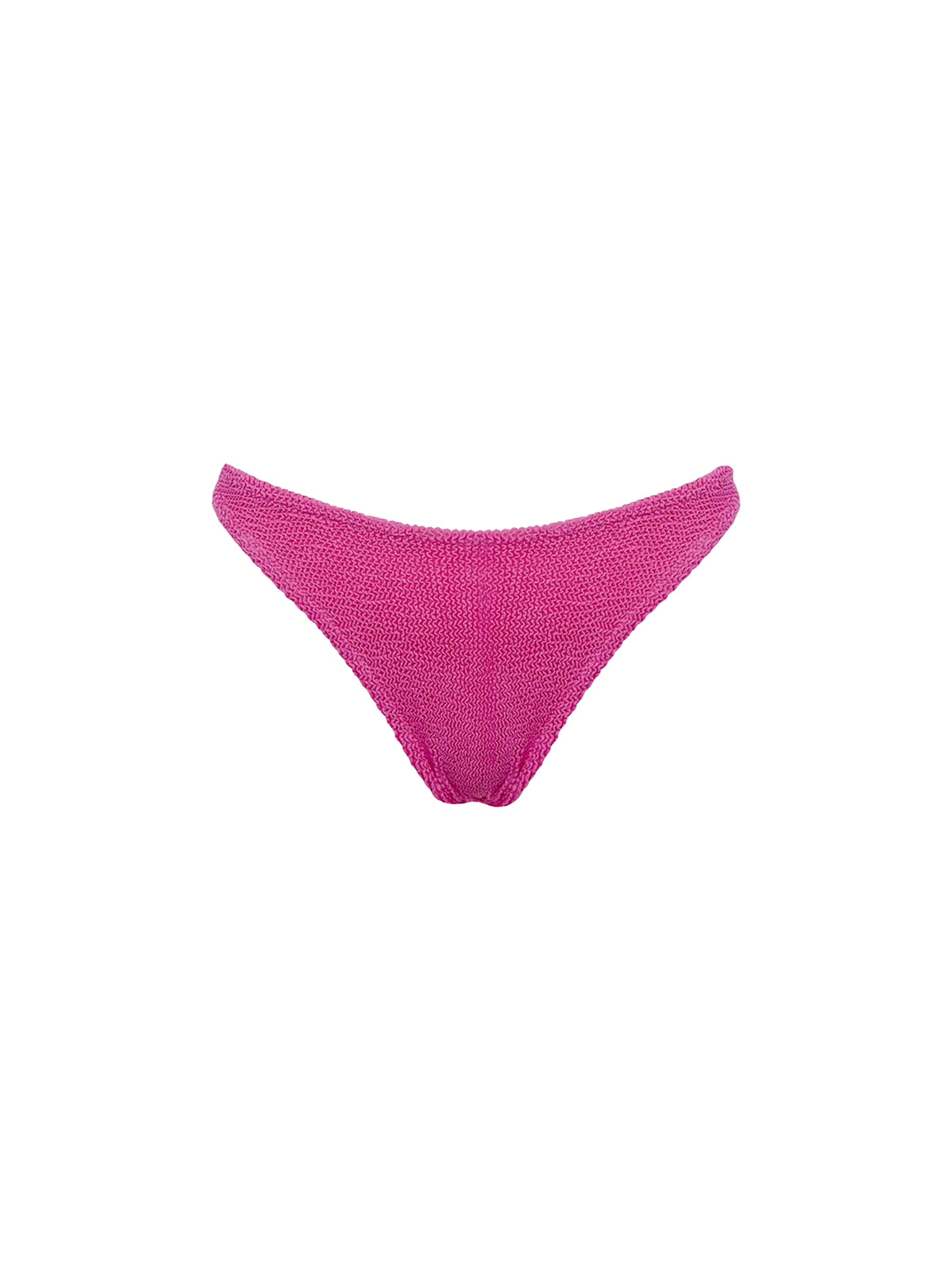 Elise Klassieke Roze Crinkle Zwembroek voor Dames