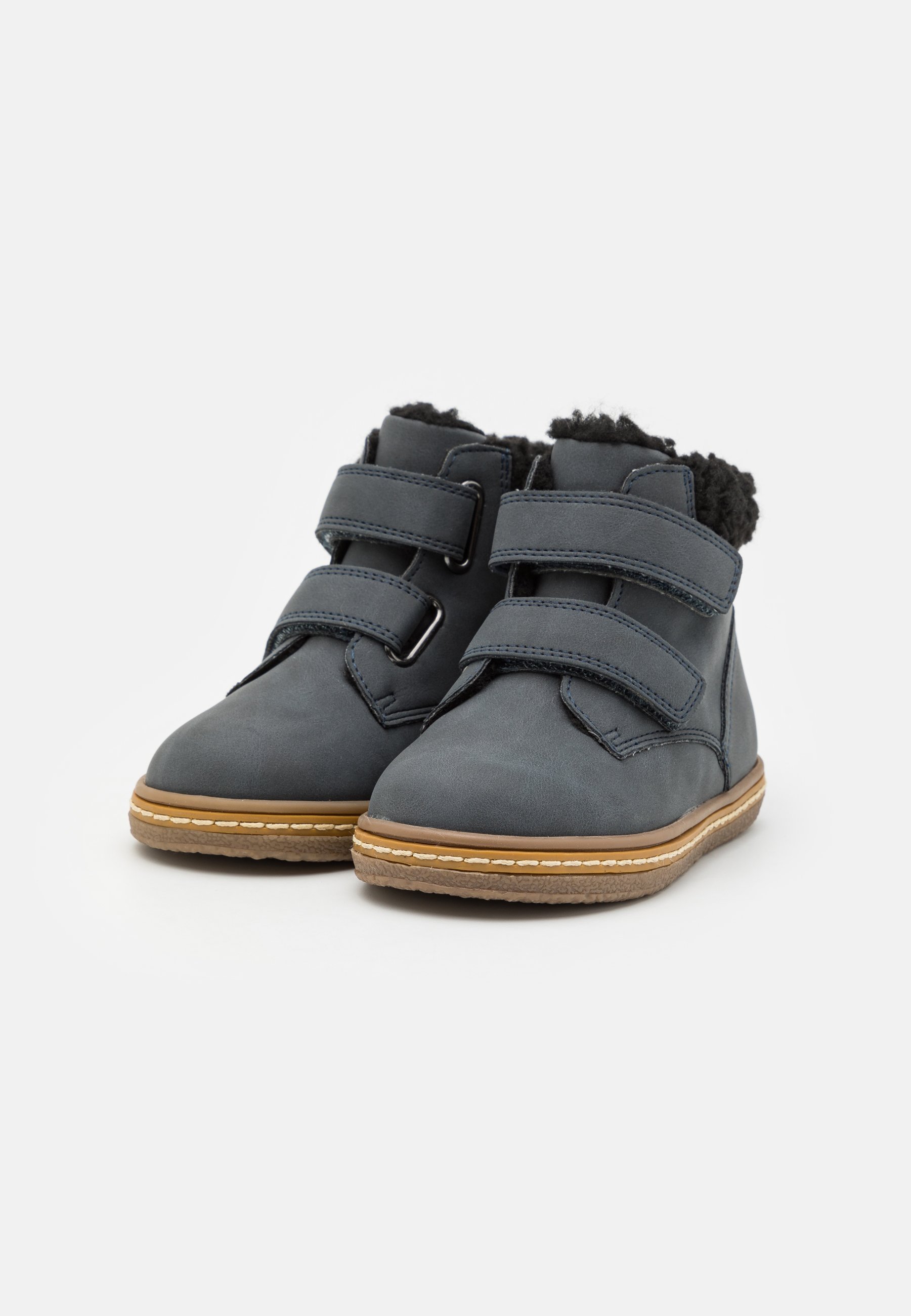 Friboo Classic enkellaarsjes - donkerblauw