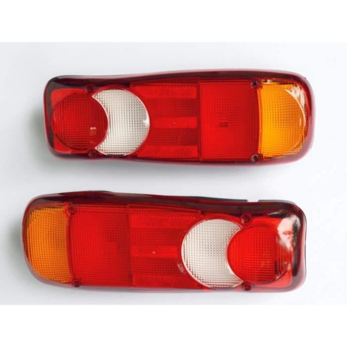 2 luces traseras de 12V/24V para Amp 1.5 Boxer Ducato LF45 LF55 Master Fe Fl