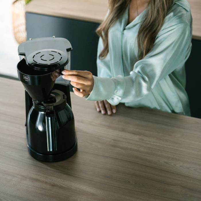Cafetière filtre MELITTA Easy Therm II 1023-06 - 1050 W - Noir