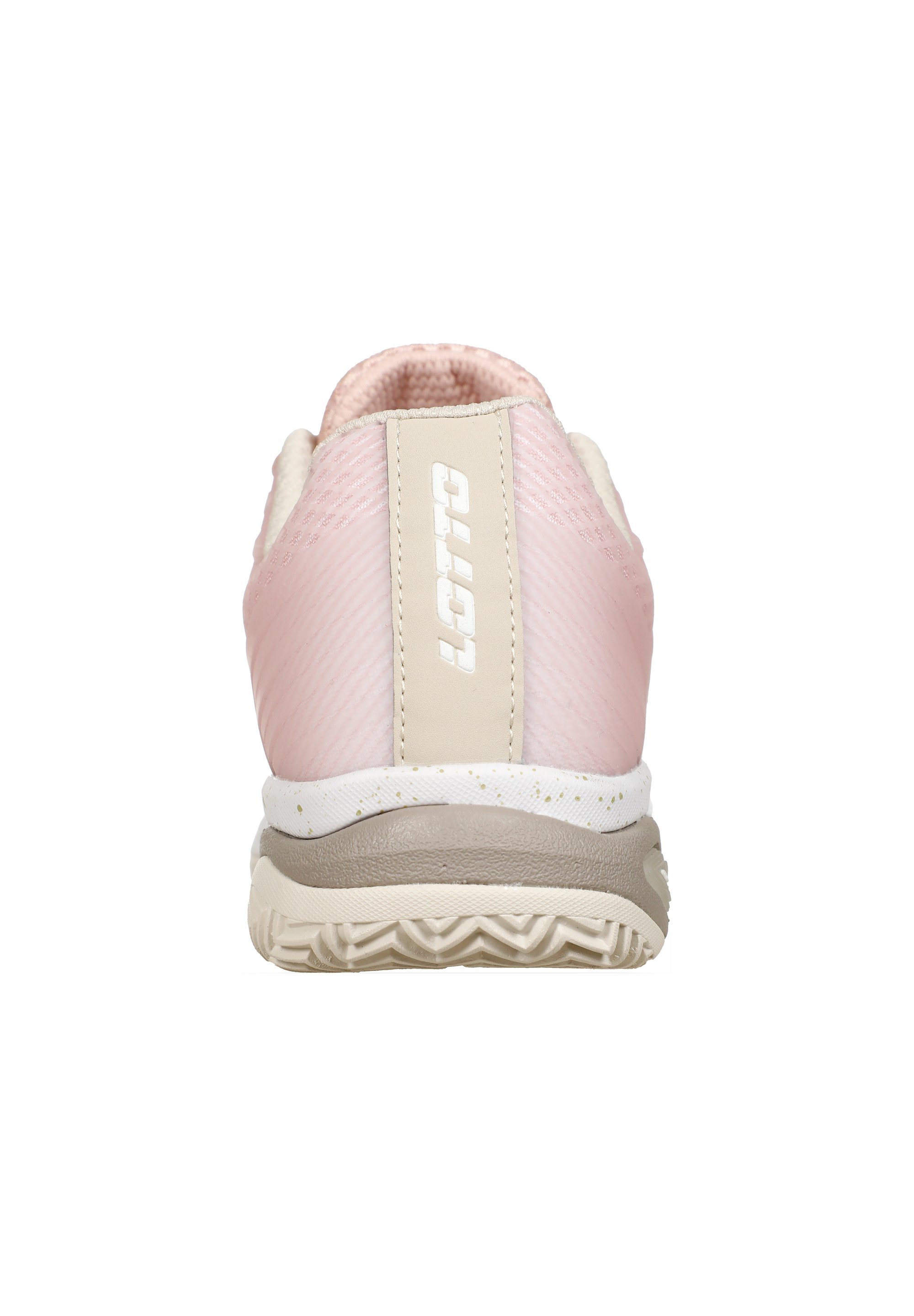 Lotto MIRAGE 300 III - Chaussures de tennis multicourts - abricot blanc gris clair