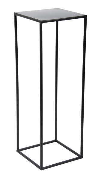 Kwietnik nowoczesny czarny 70 cm stojący LOFT