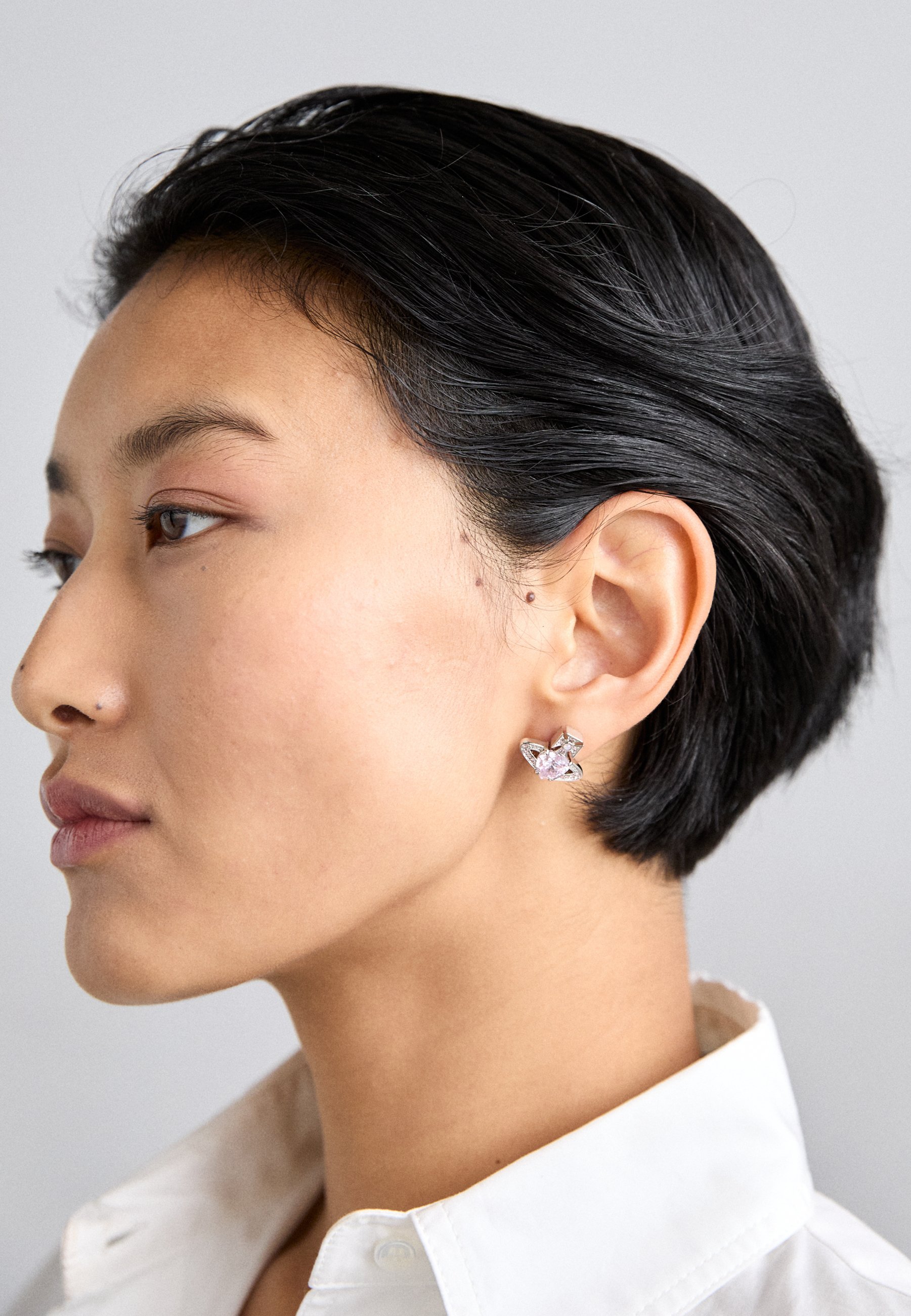 Vivienne Westwood ARIELLA OORBELLEN - Oorbellen - lichtroze