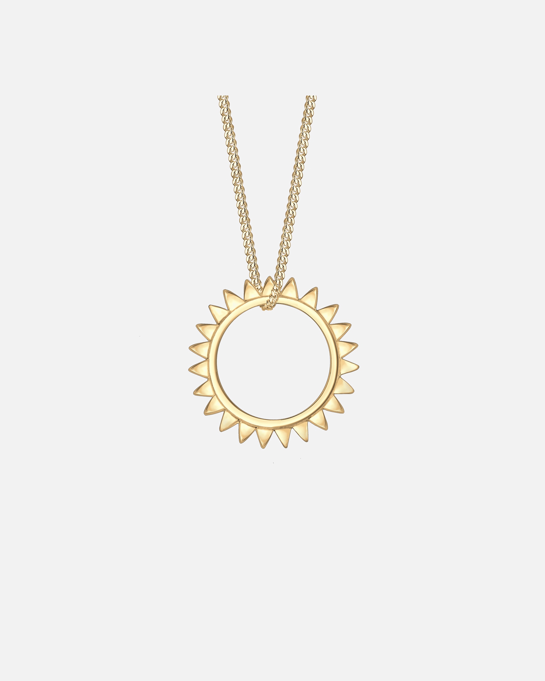 Elli Femme Pendentif Soleil Été - (925/1000) Argent