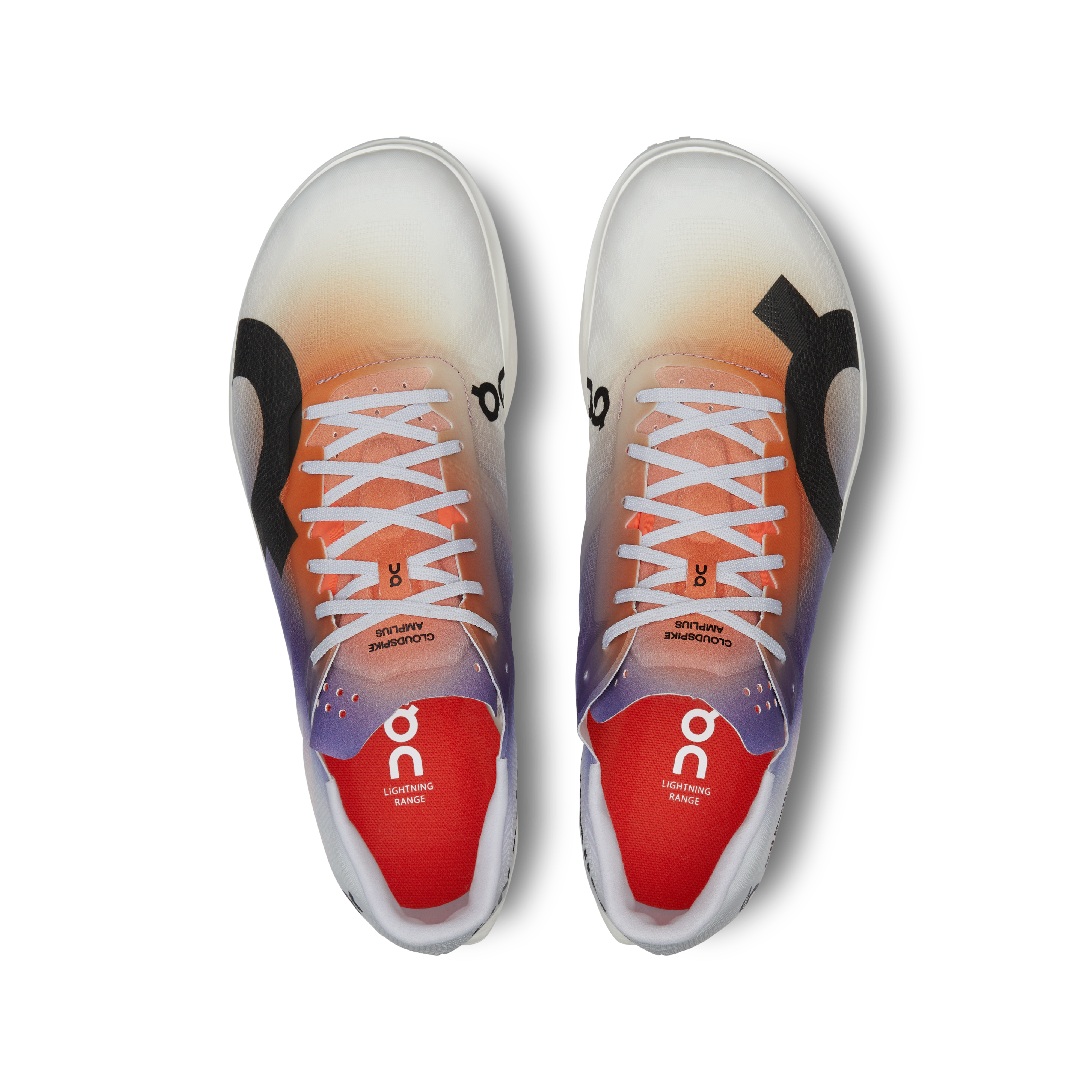 On Scarpe da donna Cloudspike Amplius bianche | Flame