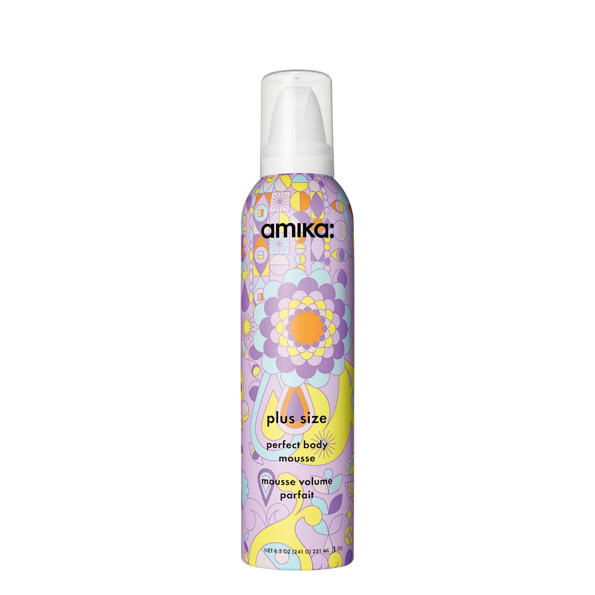 Plus Size Volume és Testápoló Hab 250 ml - Amika