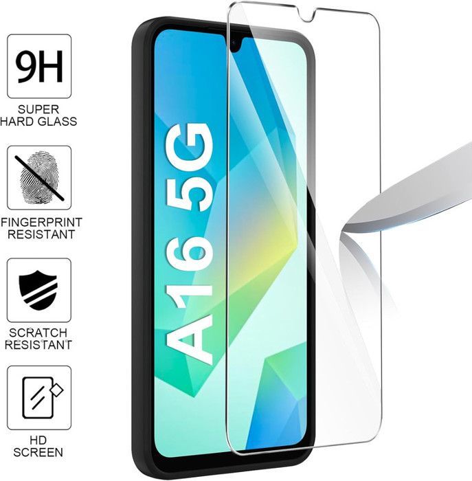 Lot de 2 Verres Trempés Transparent Pour SAMSUNG GALAXY A16 4G/5G - Anti Rayures - Ultra Résistant Dureté 9H