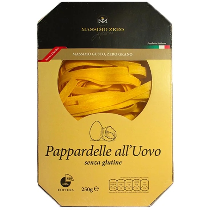 MASSIMO ZERO Massimo Zero Egg Pappardelle Glutenfreie Pasta 250 g