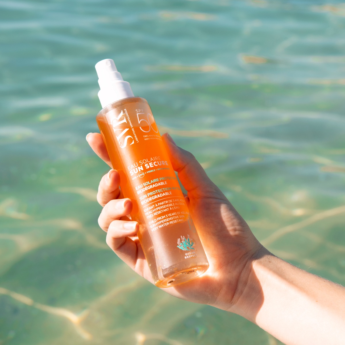 SVR Sun Secure Eau Solaire SPF50+ 200ml