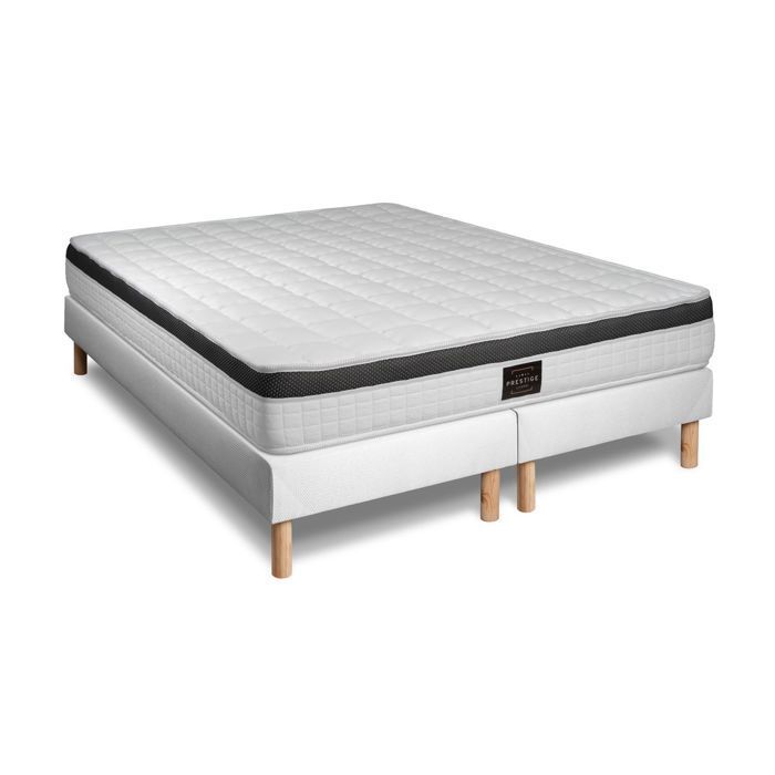 Colchón superior de 160x200 mm con espuma viscoelástica y 3 zonas.