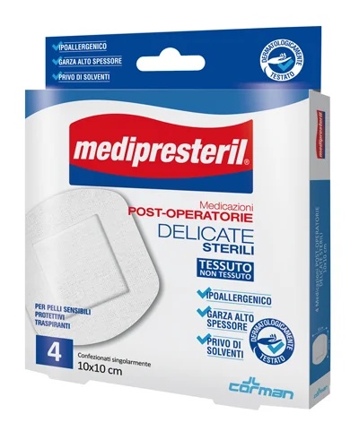 Medipresteril Medipresteril Postoperatief mild 10x10 cm