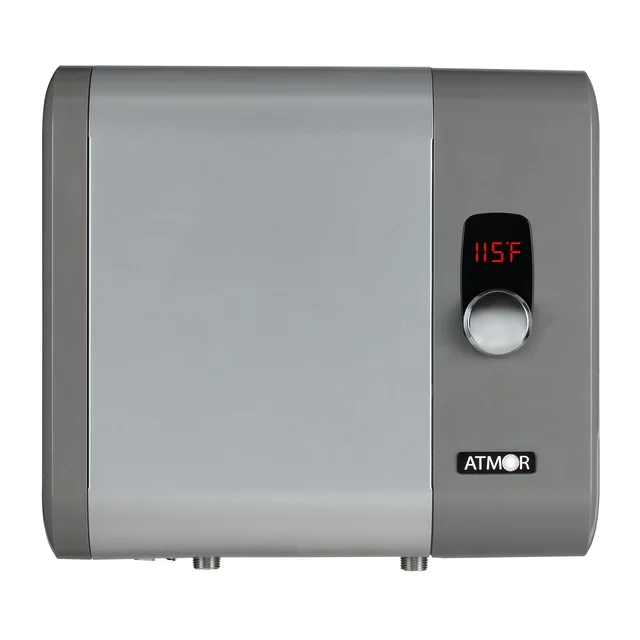Elektrický beztlakový ohřívač vody Atmor 18kW 3,73 GPM, ideální pro domácnosti s 1 ložnicí, až pro 3 současné aplikace