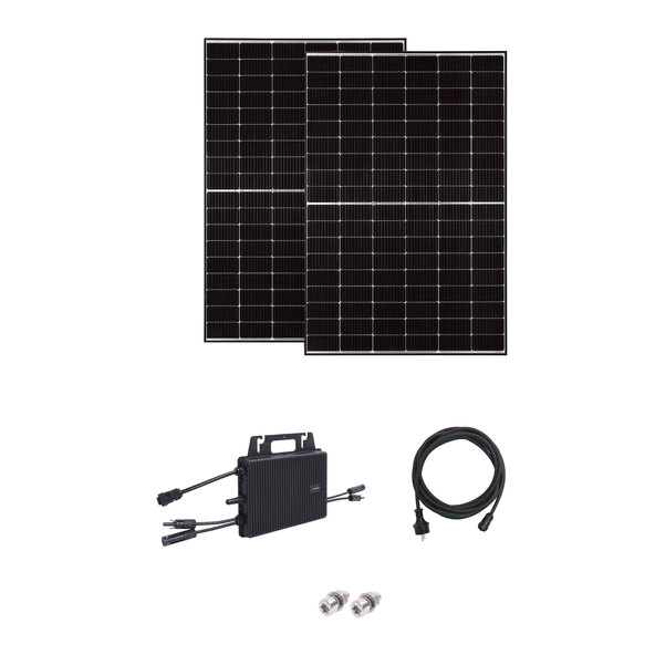 Conjunto inicial duplo Balkonkraftwerk, 2x 415 W