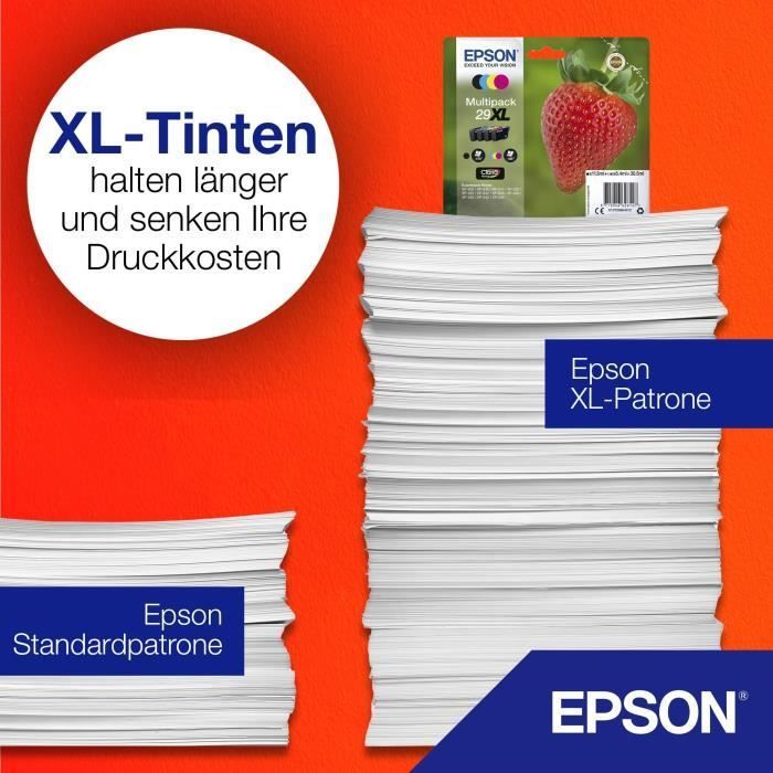 EPSON T2981 Black Ink Cartridge - Strawberry (C13T29814012)