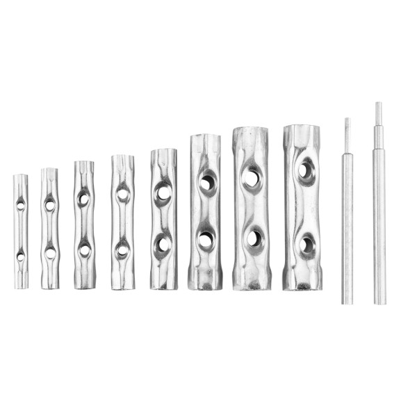 Klucze rurowe 6-22 mm, 10 szt. TOP TOOLS 35D193
