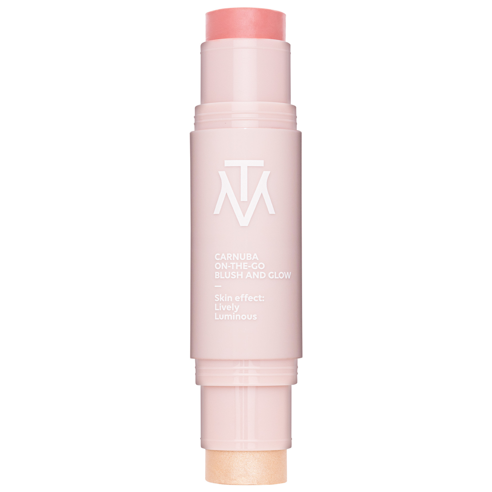 Fard de obraz Carnuba On-the-go Blush And Glow Petal And Moonlight - MAKETHEMAKE