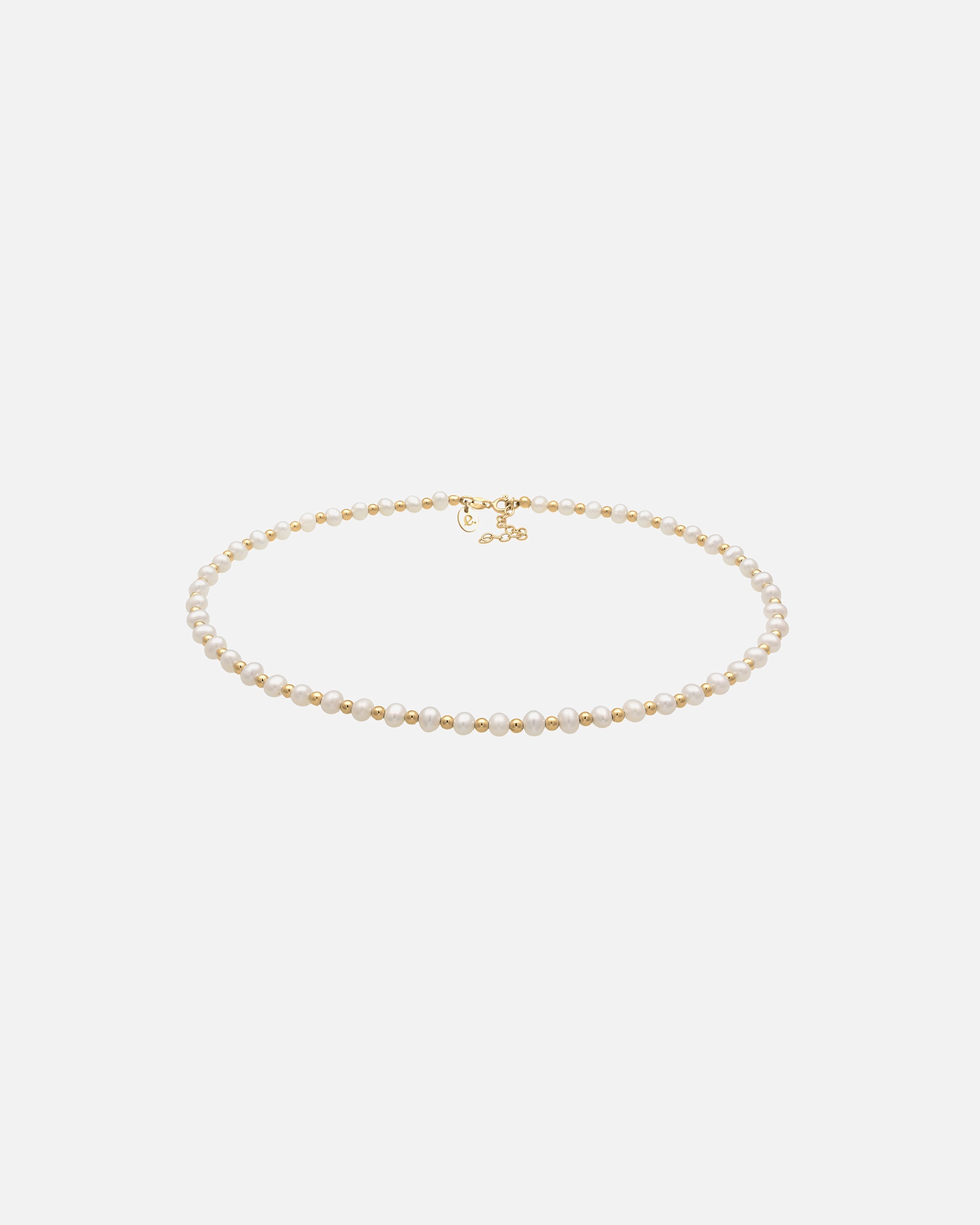 Elli PREMIUM Femmes Choker Élégant avec Perles de Culture d'Eau Douce en Argent Sterling 925 Plaqué Or