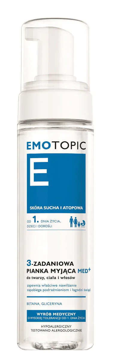 Emotopic Fizjologiczny szampon nawilżający w piance